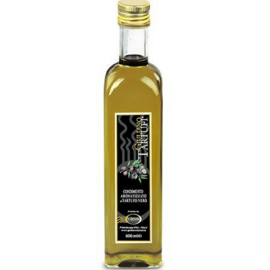 Trufa negra laminada en aceite de oliva